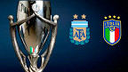 Seleções mais vezes campeãs da Finalíssima; Argentina bate a Itália na grande final