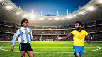 Quem é melhor: Pelé ou Maradona? Veja números e compare as carreiras dos jogadores